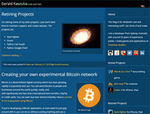 Tablet Screenshot of geraldkaszuba.com